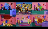 All The Simpsons Season 8 Openings and Couch Gags Played at the Same Time