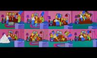 All The Simpsons Season 10 Openings and Couch Gags Played at the Same Time