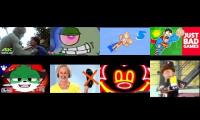 8 YouTube Is Crazy videos playing at the same time 16