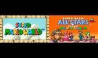 Thumbnail of Super Mario All Stars + Super Mario World SMW World Map 5