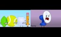 BFDI Auditions but its Remake Comparison - Youtube Multiplier