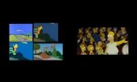 the simpsons intros and the movie intro too