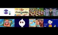 8 YouTube Is Crazy videos playing at the same time 34