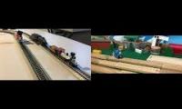 Thomas and the Magic Railroad Chase pt boomer Scene (American model remake)