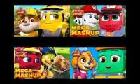 Paw Patrol and Mighty Express Mashup Episodes