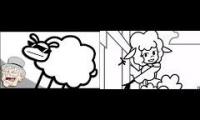 Beep Beep Im a Sheep: Original vs Minus8