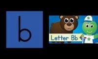 Letter B Song Normal Vs Animation - Who Will Win?