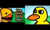 The Duck Song - Otamatone Cover (Side-by-Side Comparison)