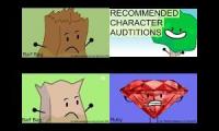 4 BFDI Auditions (Original, Reanimated, IDFB/BFB Assets, And Realistic Assets)