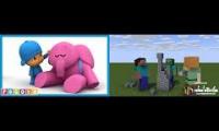 Pocoyo The Big Sneeze Spilt Into Minecraft