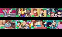 8 gravity falls episodes played at once #2