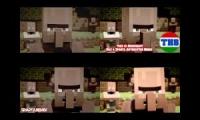 This is MINECRAFT! Sparta Quadparison