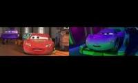 Cars 1 & 2 Playing All At Once