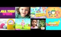 9-16 Nick Jr. Tapes Playing at Once (Part 2)