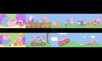 8 Peppa Pigs episodes at the same time. Part 2