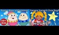 Twelve Days of Christmas + More 3 Hours Nursery Rhymes from Mother Goose Club