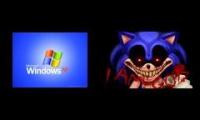 Luigikid Gaming: Sonic.exe 2011 Jumpscare But with literally windows (Headphones warning!)