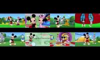 All 8 Mickey Mousekersize Shorts at the Same Time