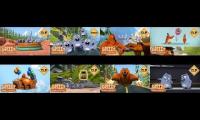 Grizzy and the Lemmings all clips at the same time part 2