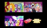 Thumbnail of The Dazzlings Lady Tirek Twivine Sparkle & Professor Zundapp Battle