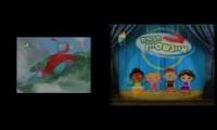 Little Einsteins Intro Comparison in Hebrew