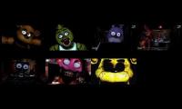 Thumbnail of all jumpscares from fnaf 1