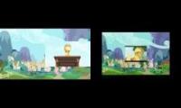 Thumbnail of [Comparison] Applejack sends Rainbow dash to Spain but Applejack looked for her in Sparta