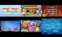 Mickey mouse Clubhouse, Handy Manny, Backyardigans  theme and credits remix