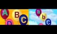 ABC Song with Cute Ending Comparison