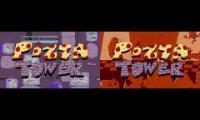 Thumbnail of Pizza Tower Credits Unused vs Final Comparision