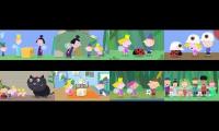 All Eight Episodes of Ben and Holly Played at The Same Time!