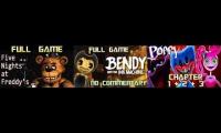 Thumbnail of 3 Mascot Horror Games played at the same time