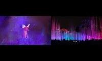 Thumbnail of Fantasmic! and World of Color playing at the same time