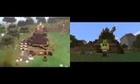 Thumbnail of Shreks Swamp (Minecraft Version) by Baby Lamb Creations comparison (2016 vs. 2021)