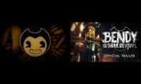 Thumbnail of The trailers for BATIM and BATDR playing at the same time