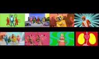 Yo Gabba Gabba UK Megamixes Mashup (8 Parison)