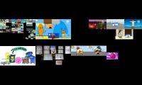 Thumbnail of all object shows playing at once