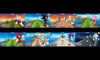 Thumbnail of All sonic characters in sonic dash played at one 1