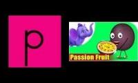 Thumbnail of Have Fun Teaching Fruit Alphabet P is for Passion Fruit