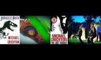 Thumbnail of 2 of Alessandro Visigallis Jurassic Park novel videos playing at the same time