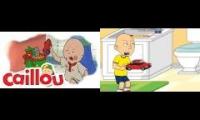 Thumbnail of Caillou joins the circus banned episode vs goanimate