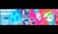 Thumbnail of Equestria Girls: Rarity’s Best Moments plus her time with the Rainbooms