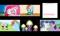 Thumbnail of mlp screensaver (all credit to those who made the videos)