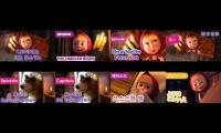 Masha And The Bear Languages 8x