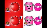 Thumbnail of The Apple Is Red English/French Vs The Paint Is Pink English/French