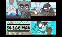 Thumbnail of Sprunki Sailor Man Animation Meme Quadparsion