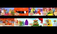 8 episodios de ¡Yo Gabba Gabba! jugado a la vez #4