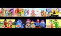 8 episodios de ¡Yo Gabba Gabba! jugado a la vez #5