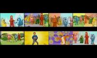 Yo Gabba Gabba! (8 megamixes played at once, Old Nick Jr. Airings)