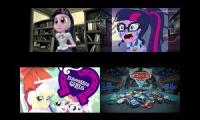 Thumbnail of Equestria Girls Fluttershy’s Mansion Christmas Comic & Twilight Sparkle ASMR With Oil Rig Hunter